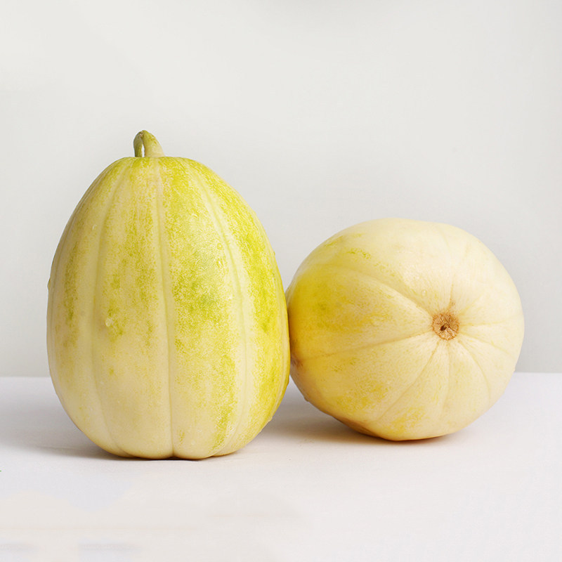 河套香瓜 净重4斤 6枚装,现摘现发,香甜可口,酥脆无渣