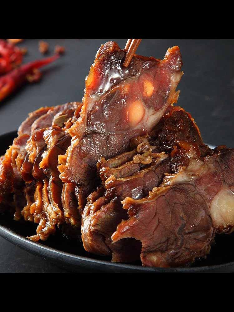 内蒙古草原酱牛肉250g*4袋（200g牛肉+50g料包）