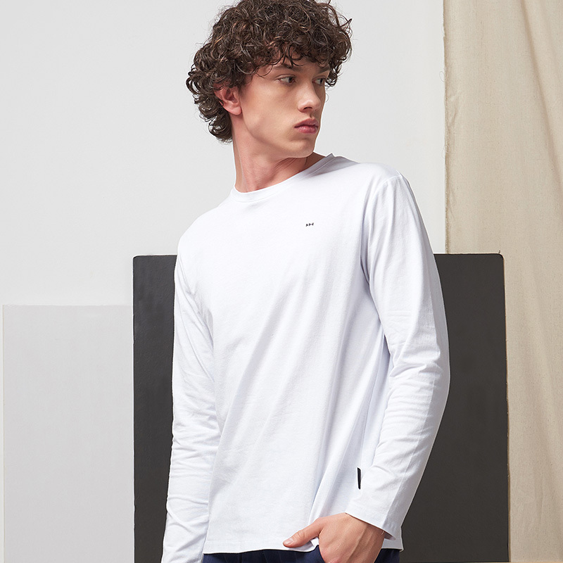 法国elle homme休闲长袖t恤套装