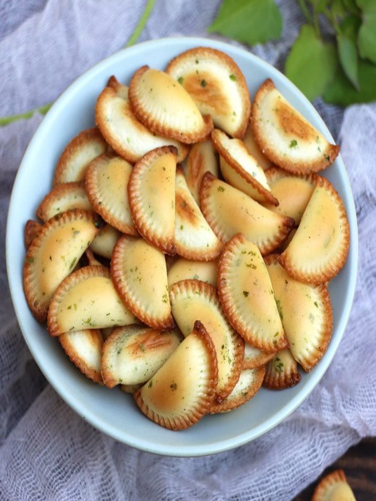 海苔脆饺 200g*5袋 酥饺 黄金饺子 香脆空心饼干 网红办公室零食