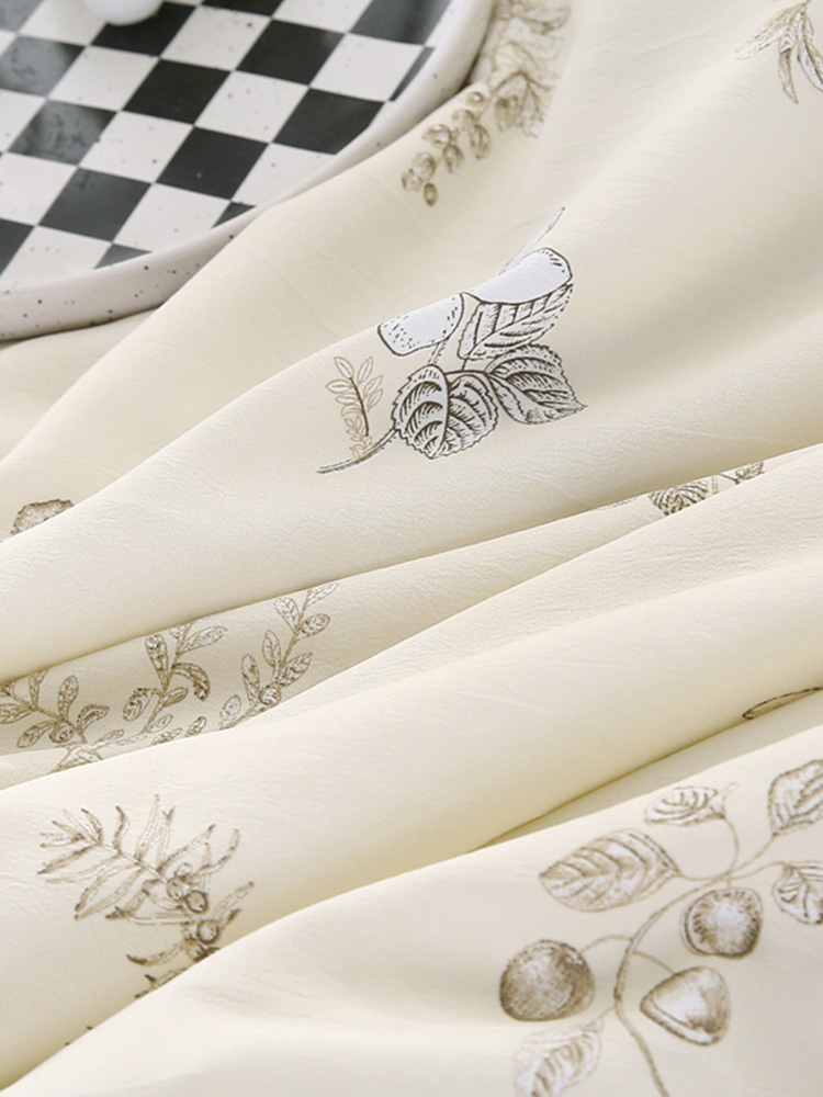 悠梦 雅帛水洗棉麻被200*230CM 玉芙蓉YB-13136