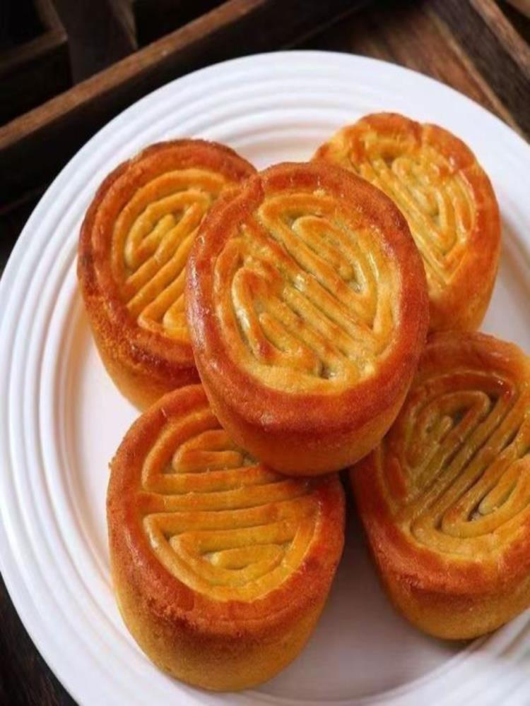 【混合口味】蛋月烧月饼 30包 枣肉味+蛋黄味+黑芝麻味+五仁味