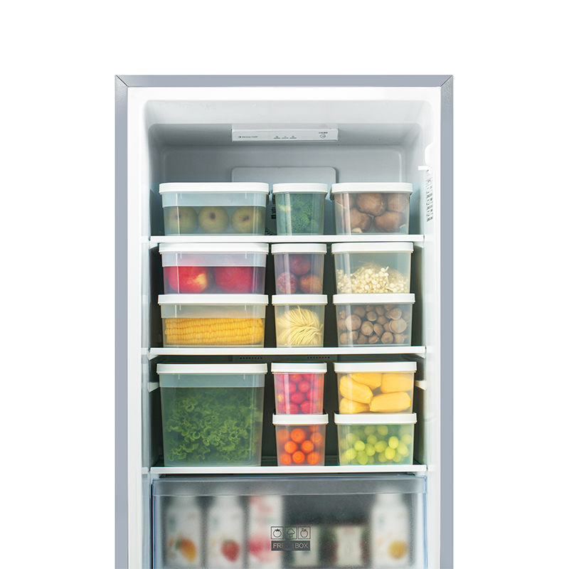 茶花抗菌冰箱专用食品保鲜盒塑料可微波炉加热密封盒水果盒储物盒·欧铂兹*保鲜盒5100