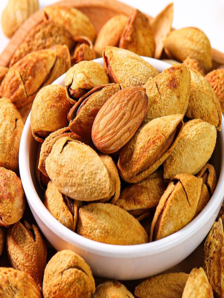 新疆手剥巴旦木 108g*3袋 原味大杏仁散装 坚果干果