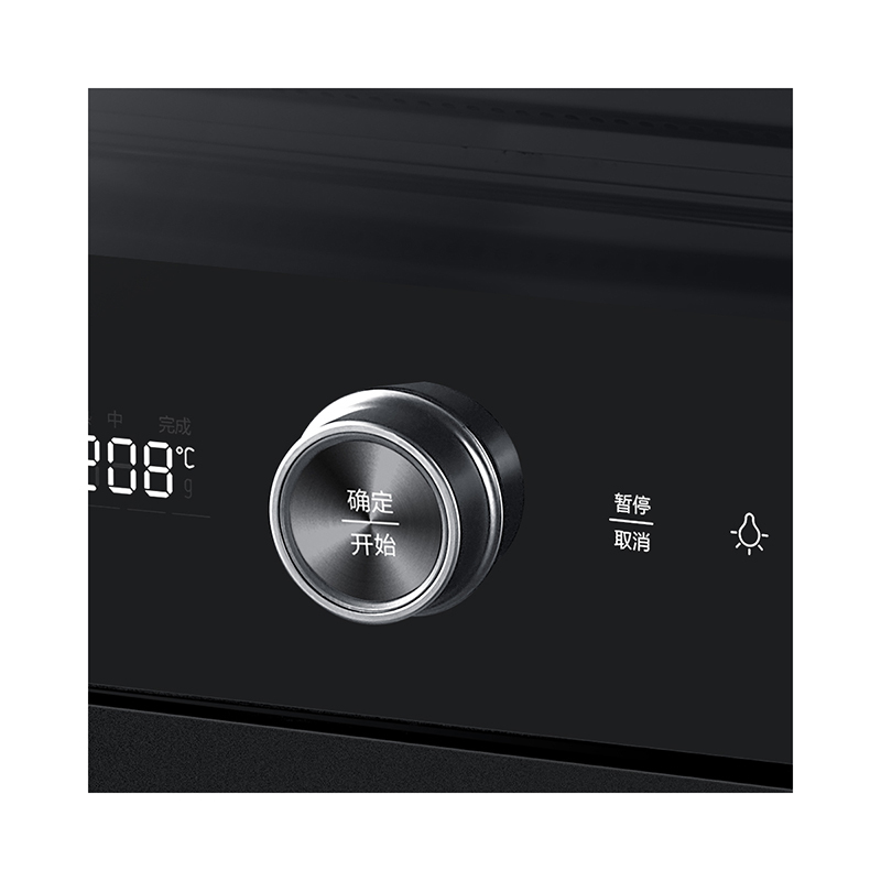 美的（Midea） PS20C1 家用 多功能电烤箱20升  蒸烤一体机·黑色·黑色