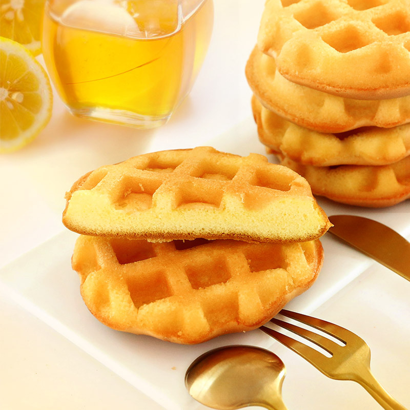 诺梵蜂蜜味华夫蛋糕1000g盒