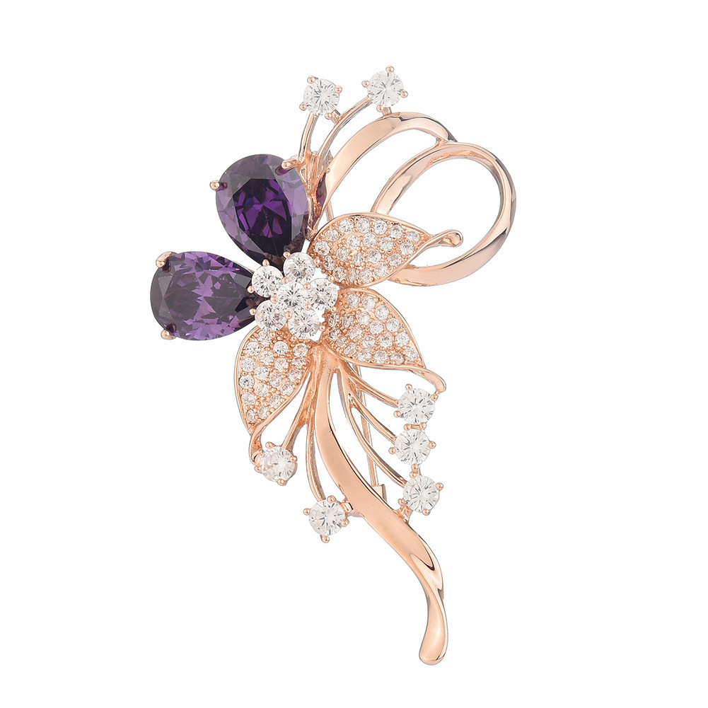 时尚奥地利水晶多款可选胸针款式二