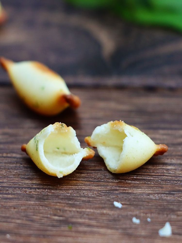 海苔脆饺 200g*5袋 酥饺 黄金饺子 香脆空心饼干 网红办公室零食