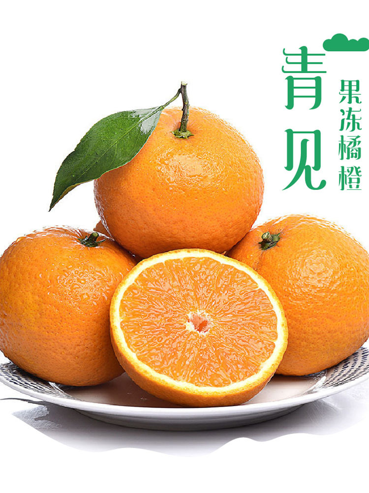 四川青见果冻橙9斤【85mm以上】净重8.5-9斤