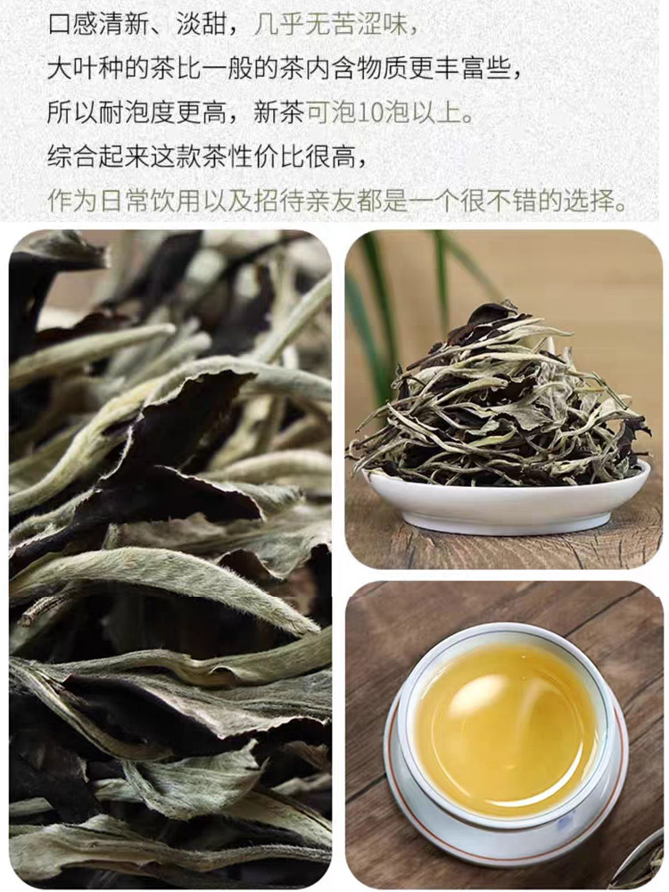 秘境孔雀白茶240g（30片）·标准
