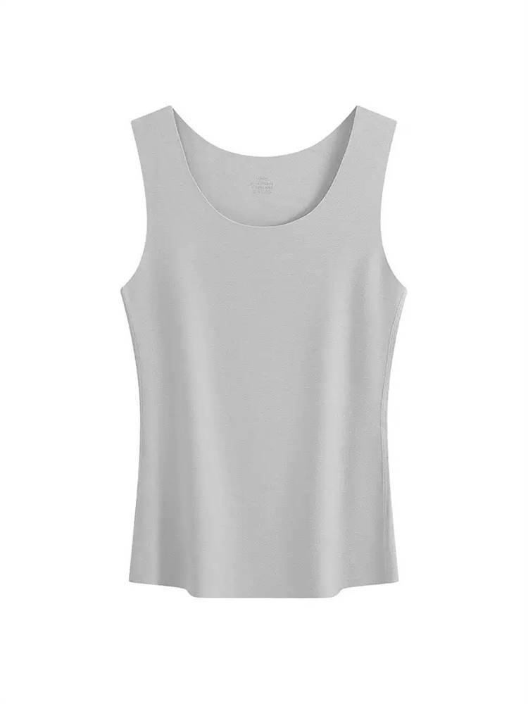 浩尔女式糯米绒随心裁无痕背心·盈春绿