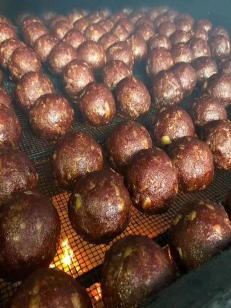 湖南特产 猪血丸子 260g*5袋 农家柴火烟熏 血豆腐 多肉猪血粑