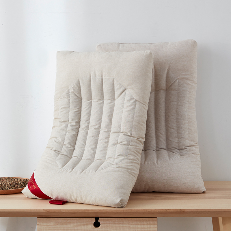 梦洁(MENDALE)家纺决明子枕头荞麦枕芯学生护颈椎枕多款选择