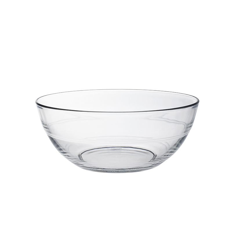 法国Duralex多莱斯 钢化玻璃沙拉碗2017A两只装 1590ml·透明色