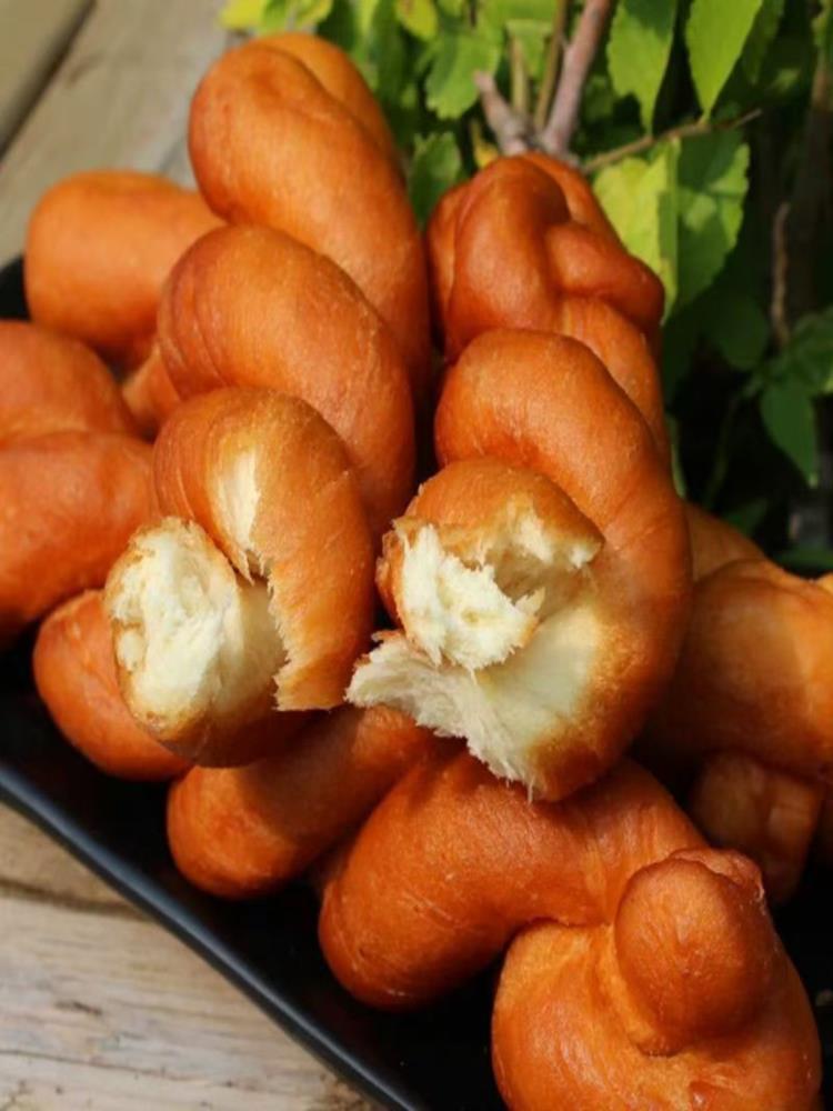 【东北特产】原味老式大麻花 190g*8根 特产美食 蜂蜜软麻花 手工面包