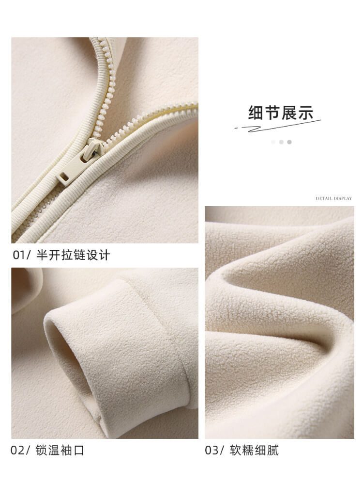 连帽宽松套头加厚卫衣9732#·岩灰绿