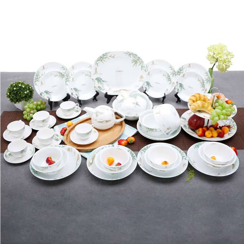 [tv商品]美国康宁餐具西湖印象套组