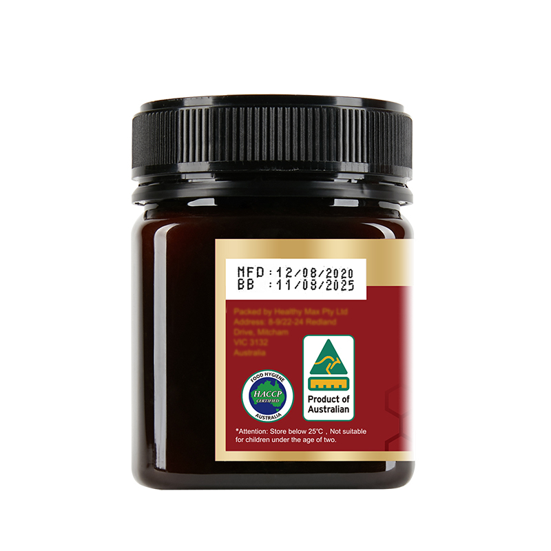 澳洲进口TA30+高活性天然红柳桉树蜂蜜（新）