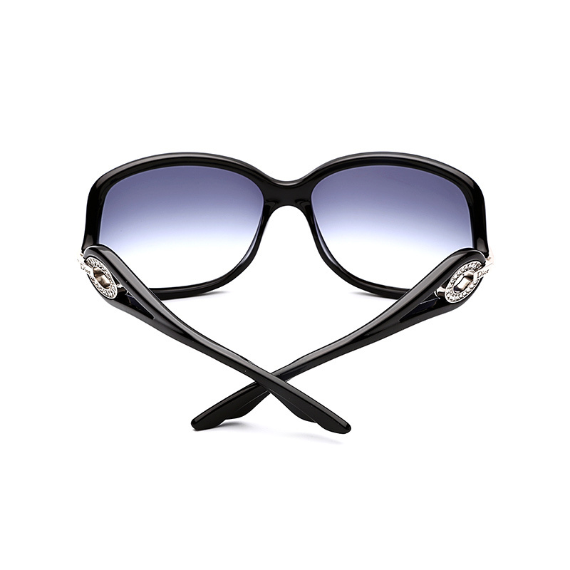 Dior迪奥大框优雅街拍潮款圆框墨镜·黑色