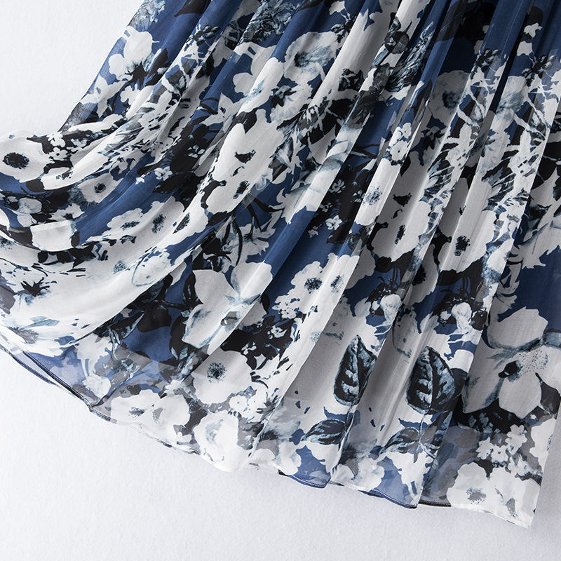 爆款福利回馈 时尚桑蚕丝印花半裙集合-·花色