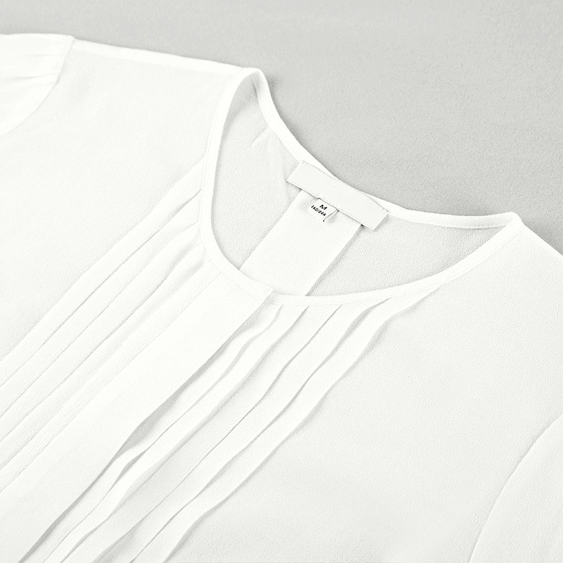 [质数N]女士长袖衬衫·白色