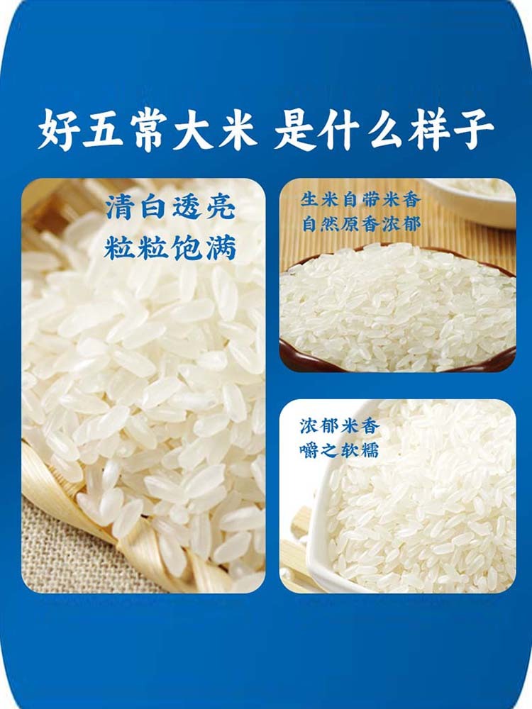 中国五常大米醇香米10斤*1袋