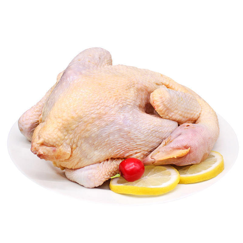【顺丰发货】三黄鸡2只装整只鸡 800-850g/只新鲜土鸡走地鸡 生鲜冷冻鸡