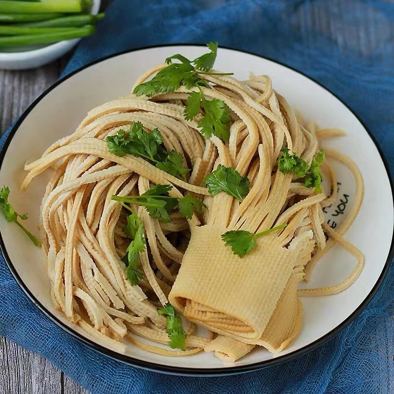 黄豆五香豆腐丝200g/袋*6袋【京东冷链包邮】