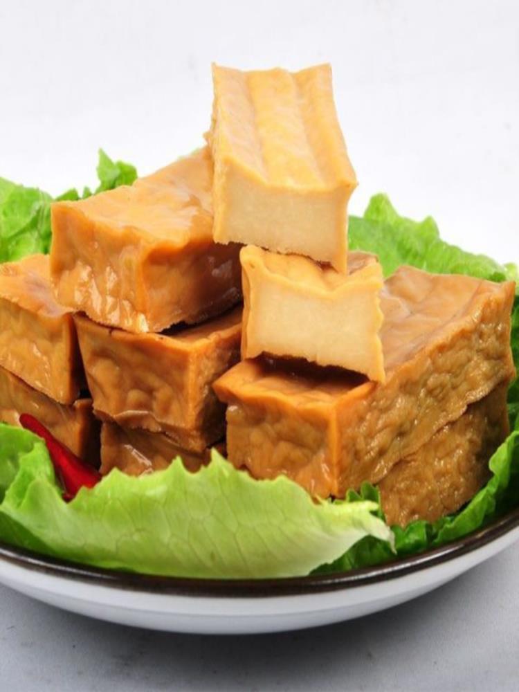 卤豆干 208g*5包 共40块 湖南邵阳特产 原味卤豆腐大块 炒菜炒腊肉