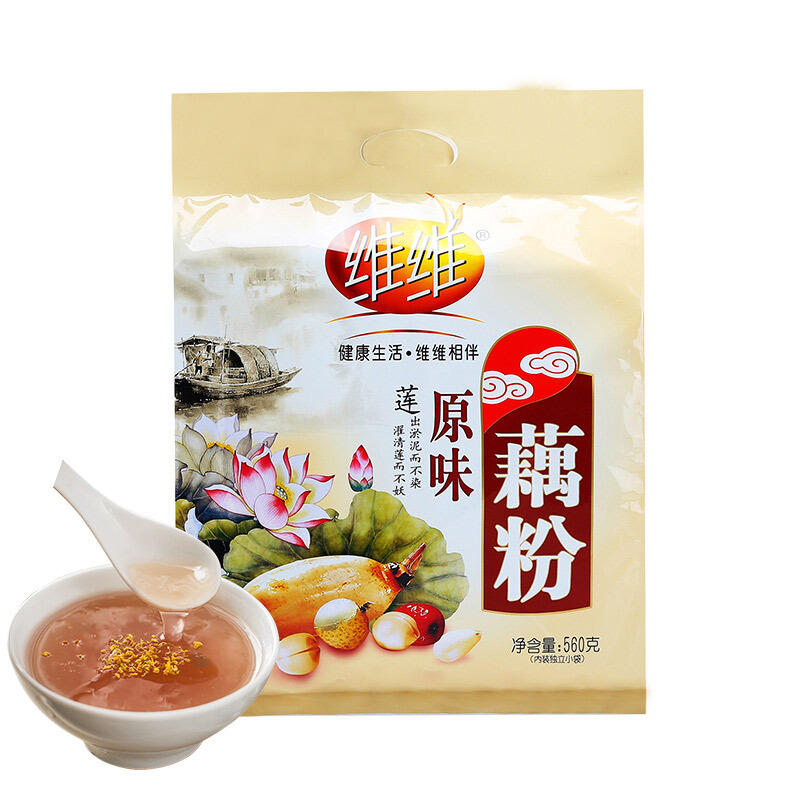 维维 藕粉 营养早餐 560g （加赠燕麦米1袋）