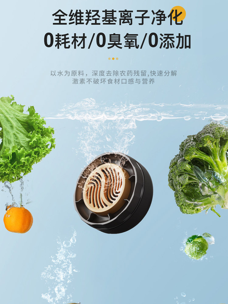 多功能超声波食材净化机