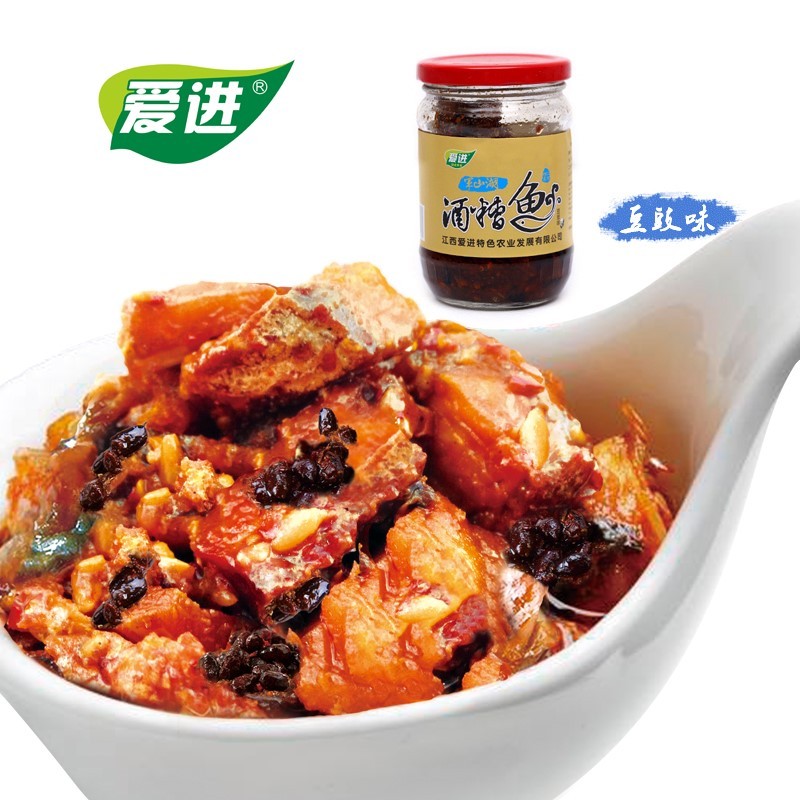 江西淡水酒糟鱼260g*3瓶【香辣+原味+豆豉】