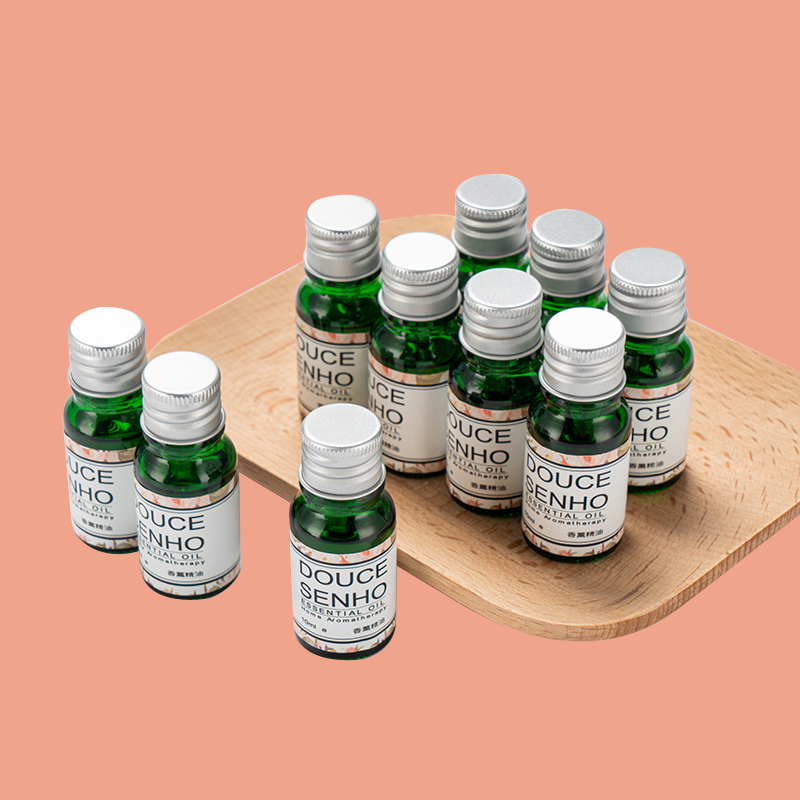 尚容家用植物香薰精油香型可选8瓶装·绿色款-玫瑰8瓶