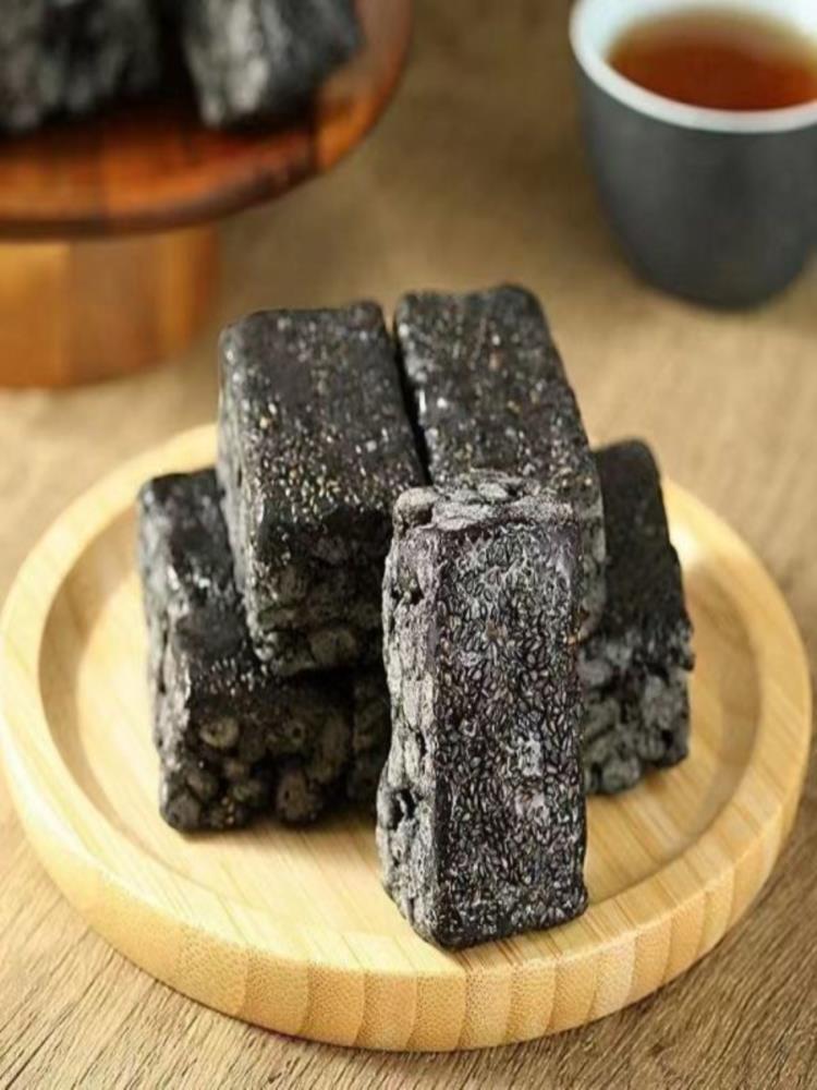 五黑沙琪玛 88包【芝麻+枸杞+桑葚+黑米+黑豆】代餐零食 整箱