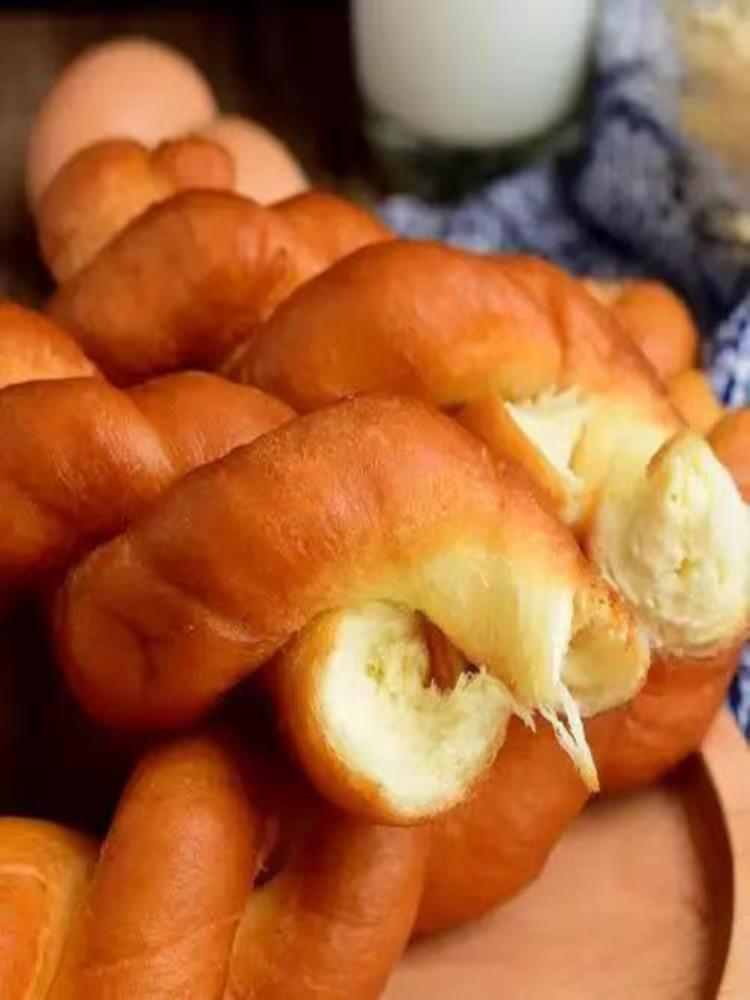 【东北特产】原味老式大麻花 190g*8根 特产美食 蜂蜜软麻花 手工面包