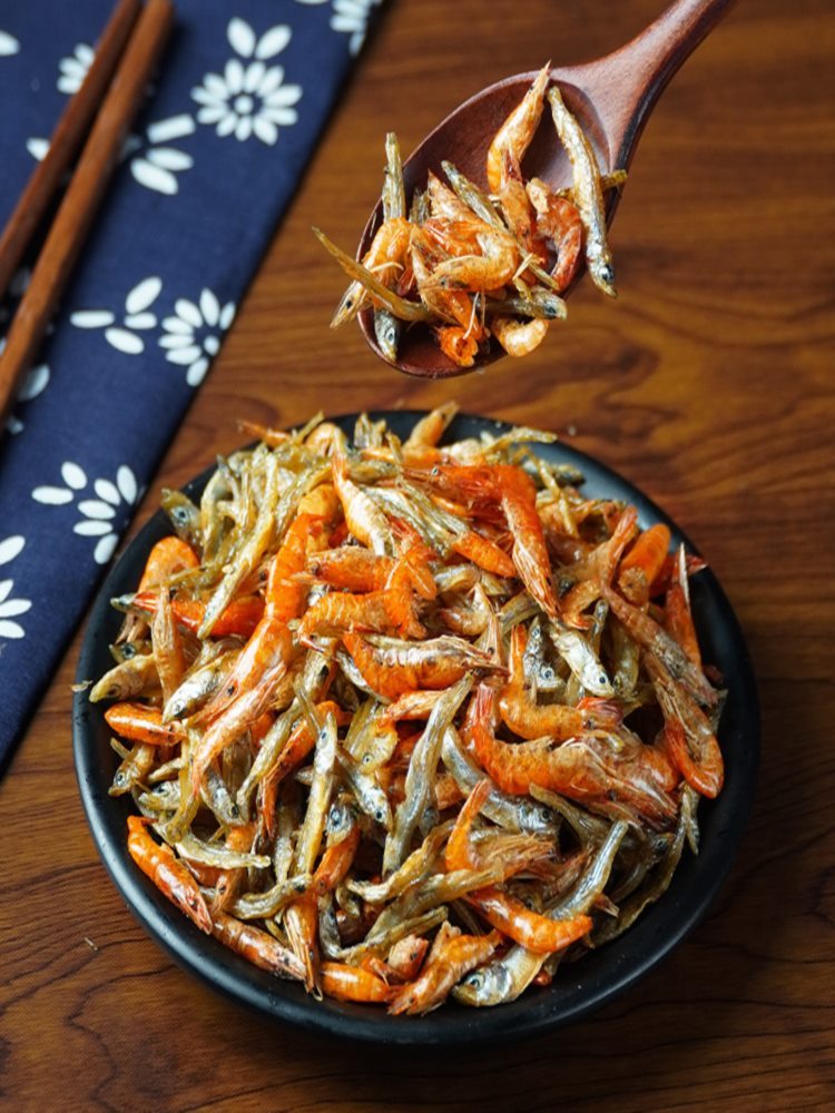 鱼虾干混合 250克 小鱼小虾下酒下饭菜无泥无沙不苦特色新鲜自制好吃烘干