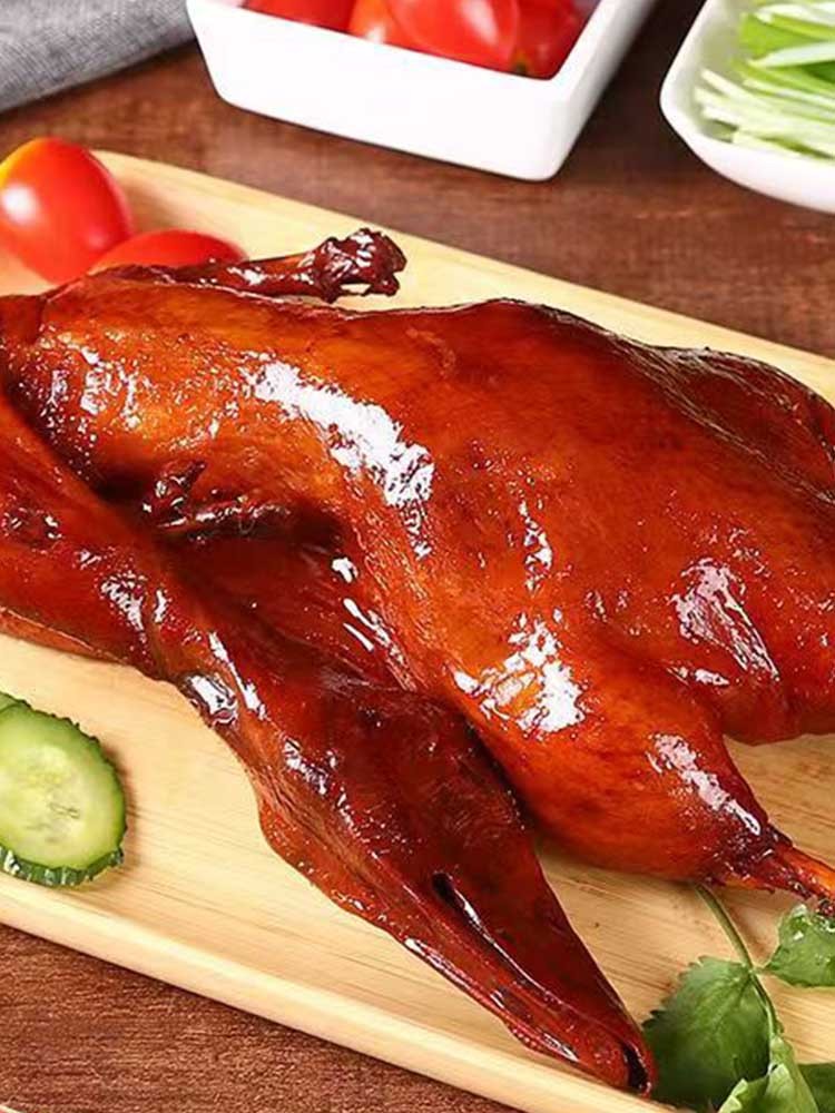【礼盒装】老北京风味酱板鸭630g-700g/只*2只即食特产皮薄肉厚肉嫩鲜美