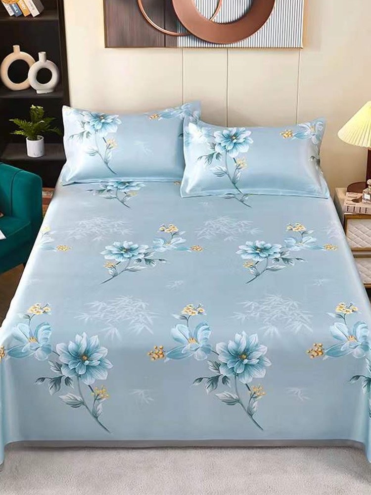 悠梦 凉感冰丝软席三件套230*250cm 花韵依然YX-13110