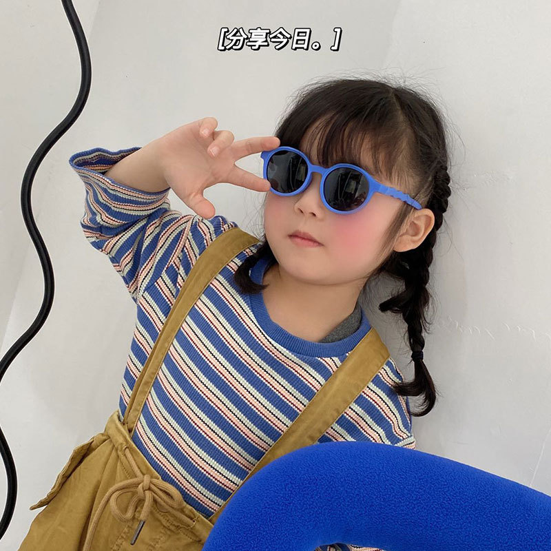 骊佳LJGOOD儿童高清太阳镜偏光墨镜中小童眼镜83009（3-10岁）·深蓝