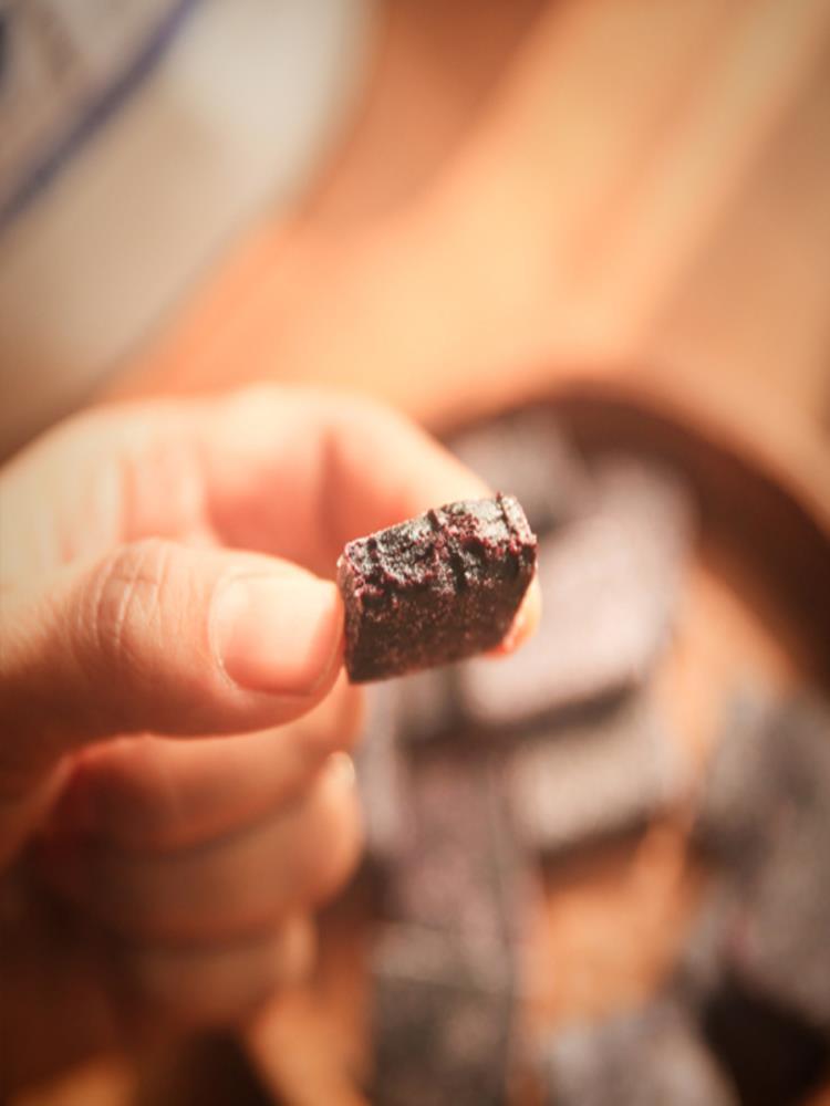 蓝莓糕 2袋装 东北蓝莓鲜果制 蜜饯果干 100g/袋（每袋约18-20片）
