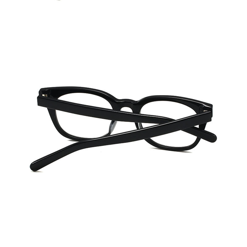 骊佳LJGOOD高端板材眼镜方形粗框防蓝光护目镜2237·黑框