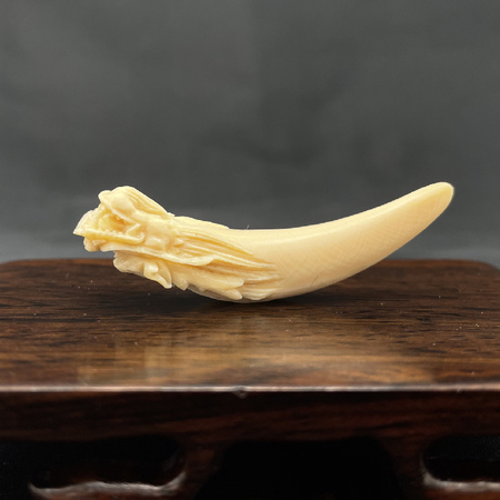 泓铭珠宝猛犸象牙果冻料牙尖挂件