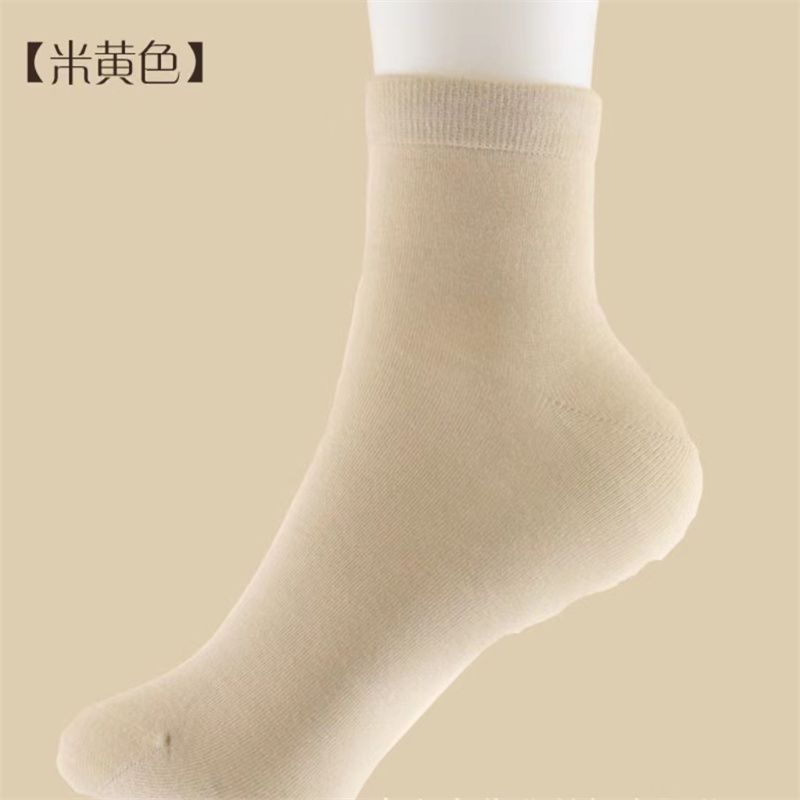 （5双）出口日本桑蚕丝女袜·白色（可随意搭配颜色，需备注）