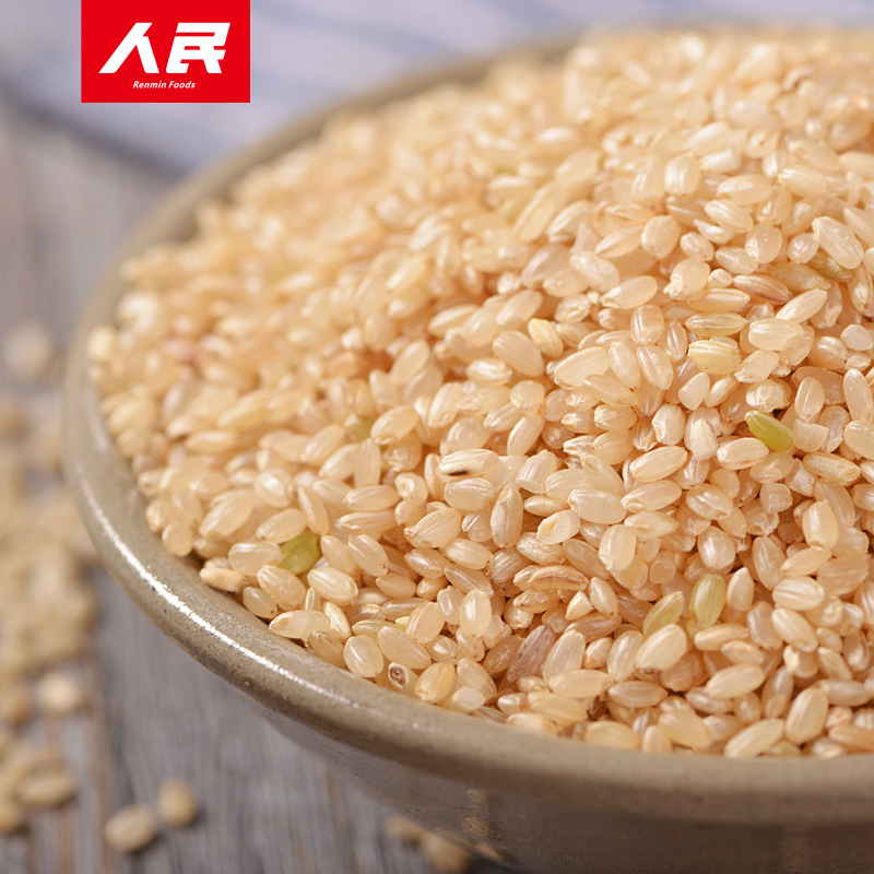 人民食品五常去壳的大米粗五谷杂粮糙米饭500g*4·默认