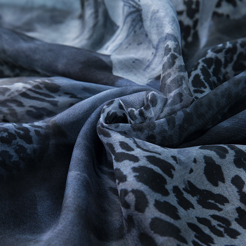 爆款福利回馈 时尚桑蚕丝印花半裙集合-·百合花