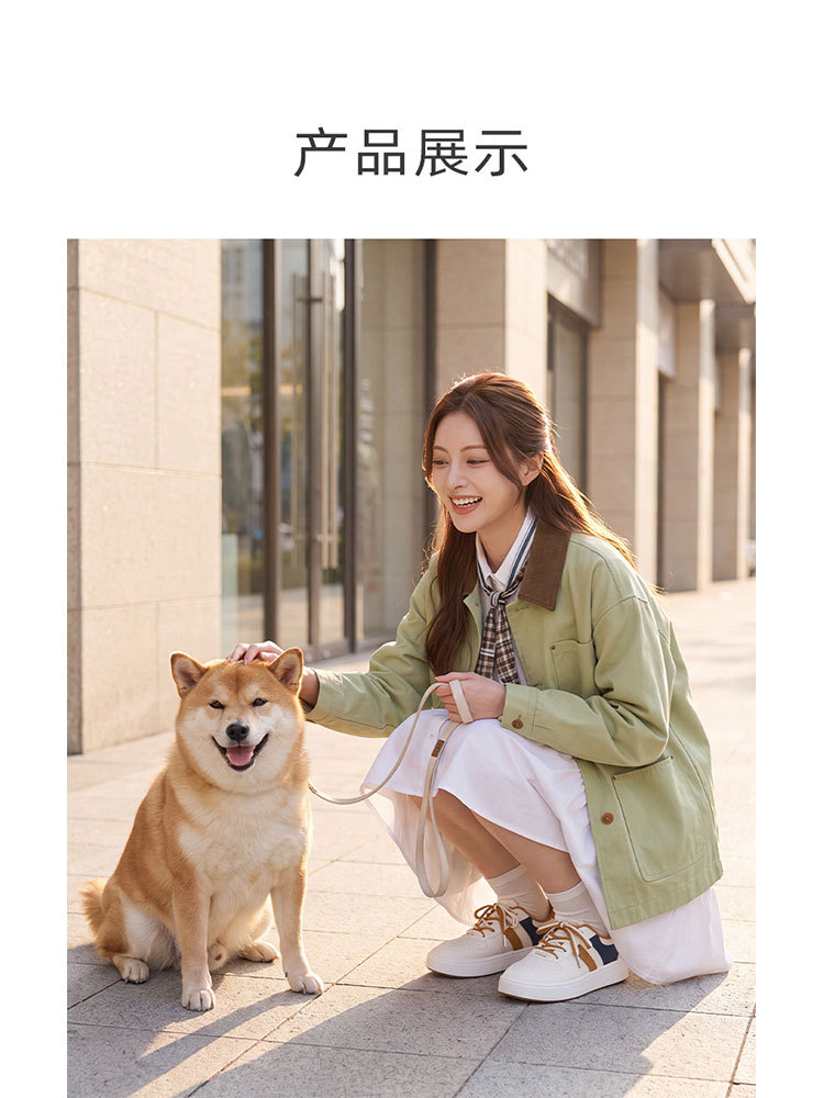 【上新】Pansy盼喜系带撞色女透气百搭小白鞋HD4349·乳白海蓝
