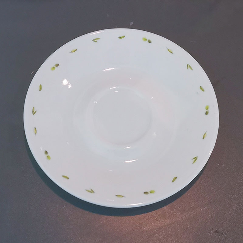 康宁 15.5cm进口花色餐碟(多色可选）·白色