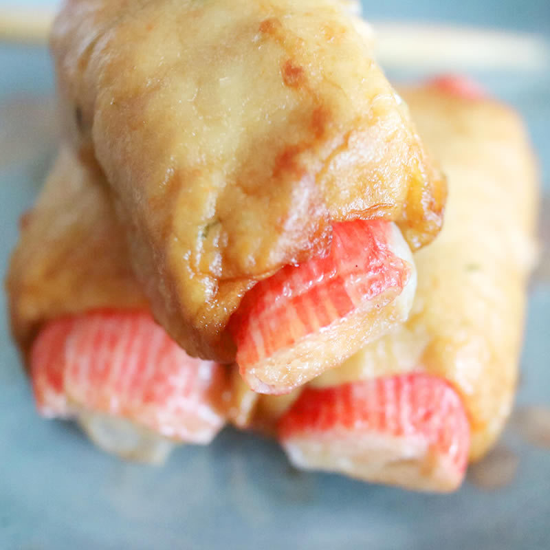 韩国进口可莱美鱼腐卷75g袋6袋