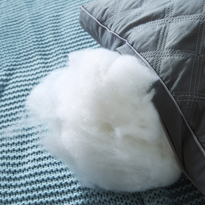 凯特之家全棉立体绗缝枕芯2只装·灰色