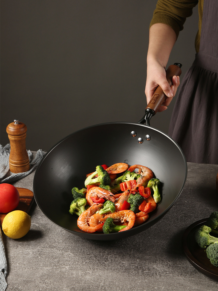 【合众精选】张小泉手艺铁锅32CM C30940100